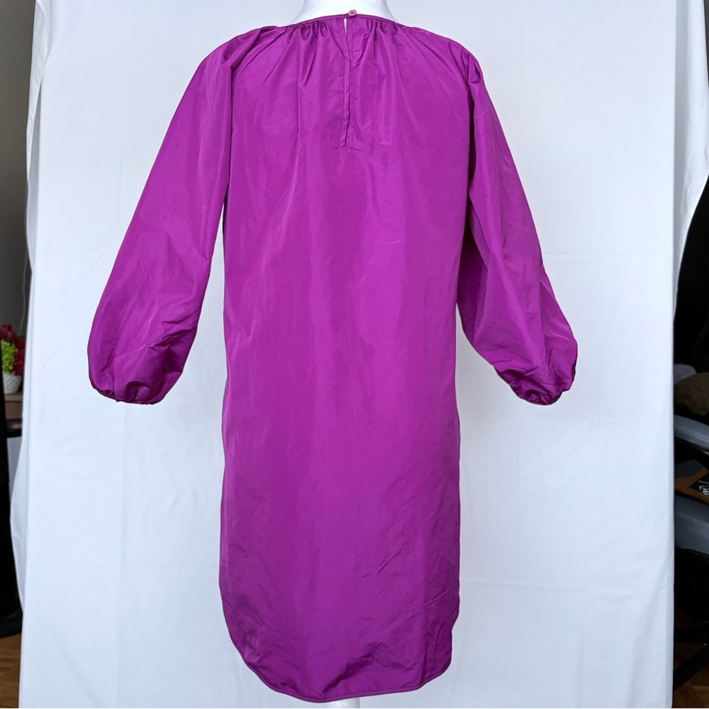 Wilfred Vibrant Hot Raspberry Dress Vacation Casual Midi Dress Sz XS - Picture 11 of 11
